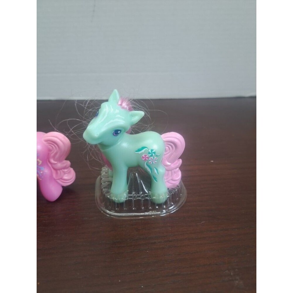 Lot Of 2 McDonalds My Little Pony Figures Pinky Pie And Minty